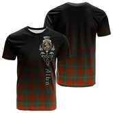 MacGregor Ancient Tartan Crest T-shirt - Alba Celtic Style